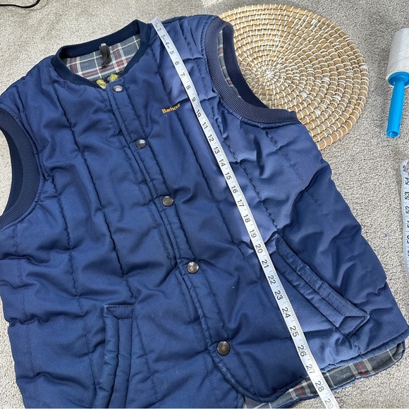 Barbour Men’s Quilted Vest Trekker Waistcoat Padded Country Gilet Navy Size S - Picture 11 of 16